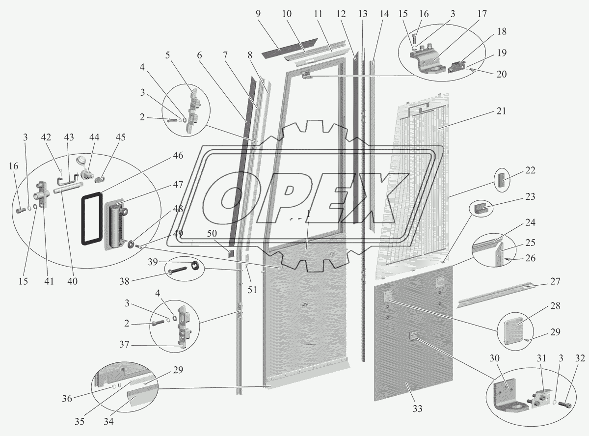 Дверь передняя 152-6100101